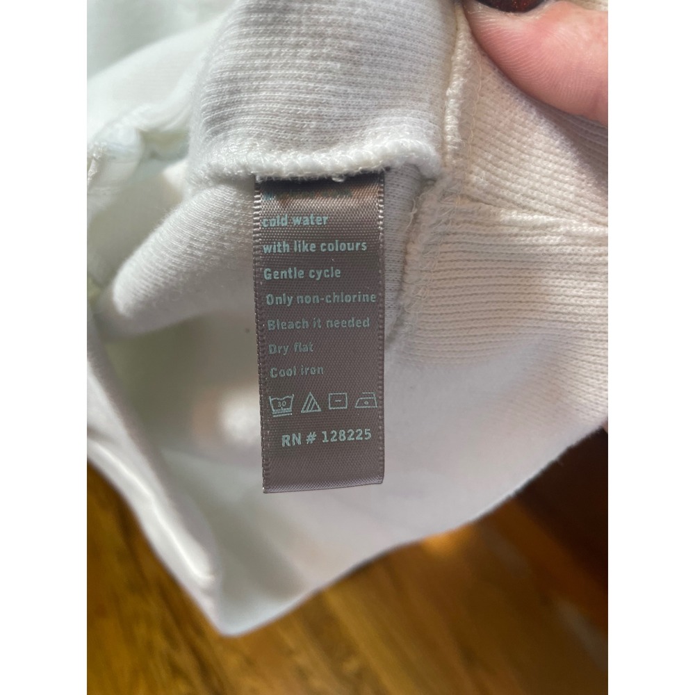 NuiSport Ritz Carlton Amelia Island White Full straight Zip Jacket Womens XS - Picture 7 of 7
